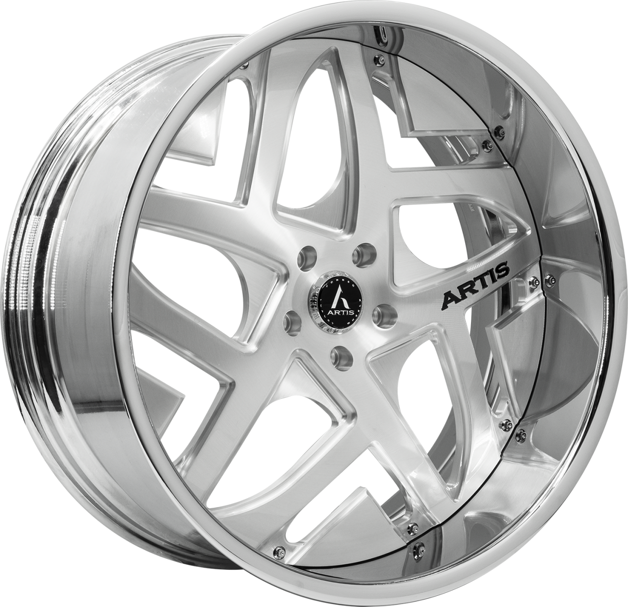 Artis Forged Pueblo wheel with Brushed finish