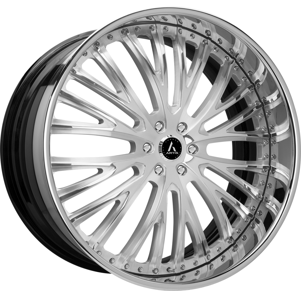 Artis Forged Woodward wheel with Brushed finish