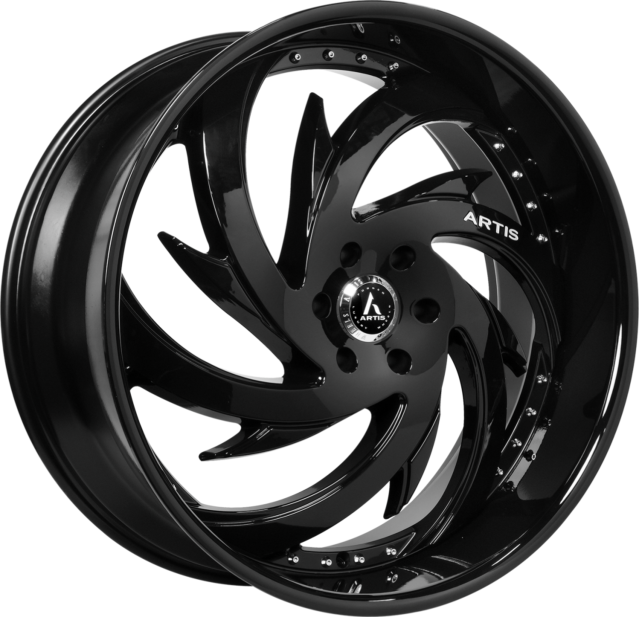 Artis Forged Spada wheel with Full Black finish
