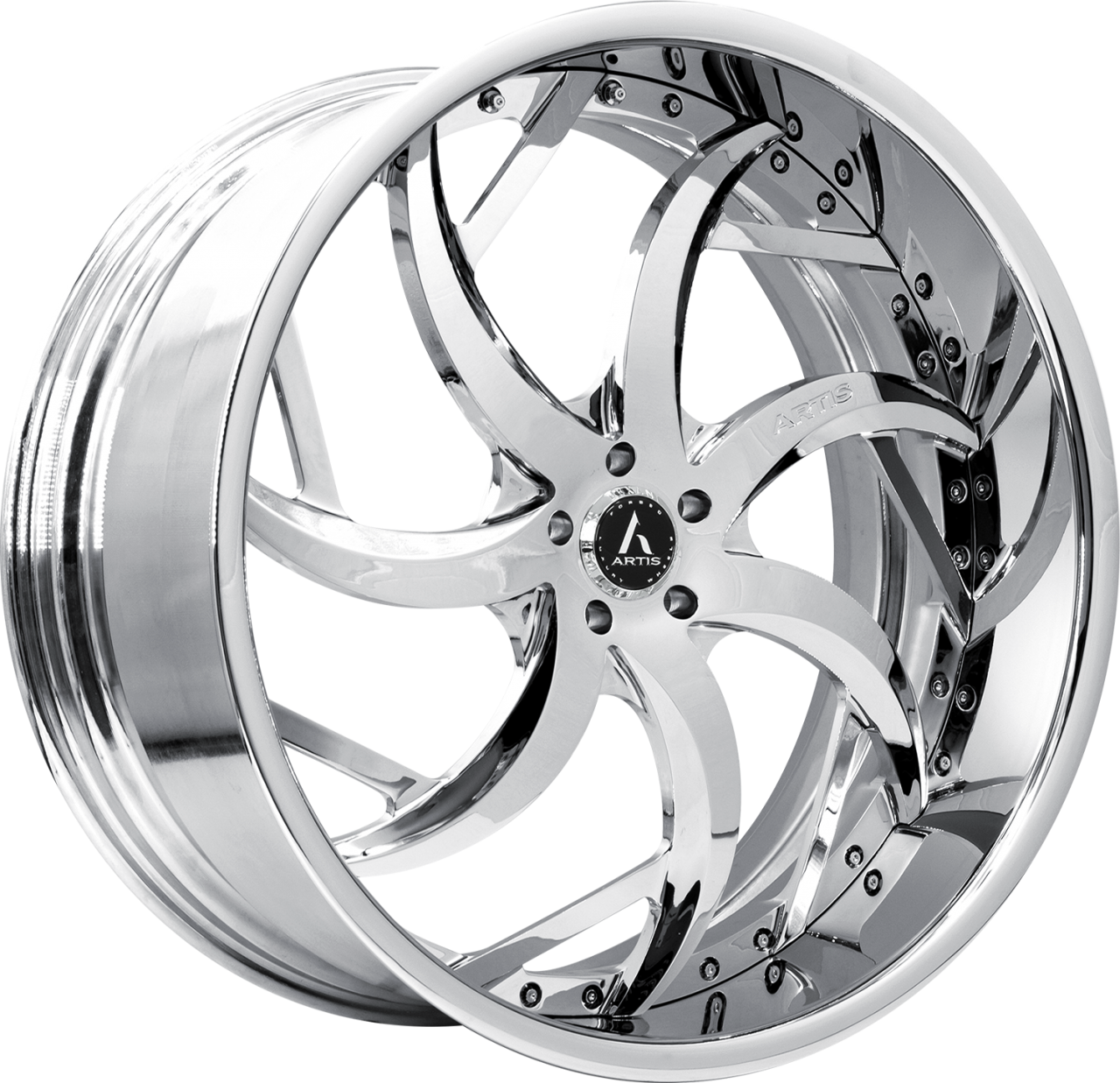 Artis Forged Sin City wheel with Chrome finish