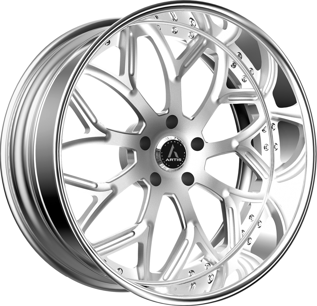 Artis Forged Bulgari-M wheel with Brushed finish