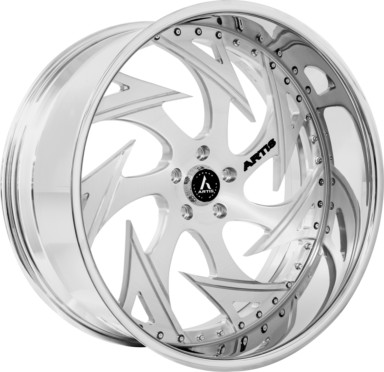 Artis Forged Atomic-M wheel with Brushed finish