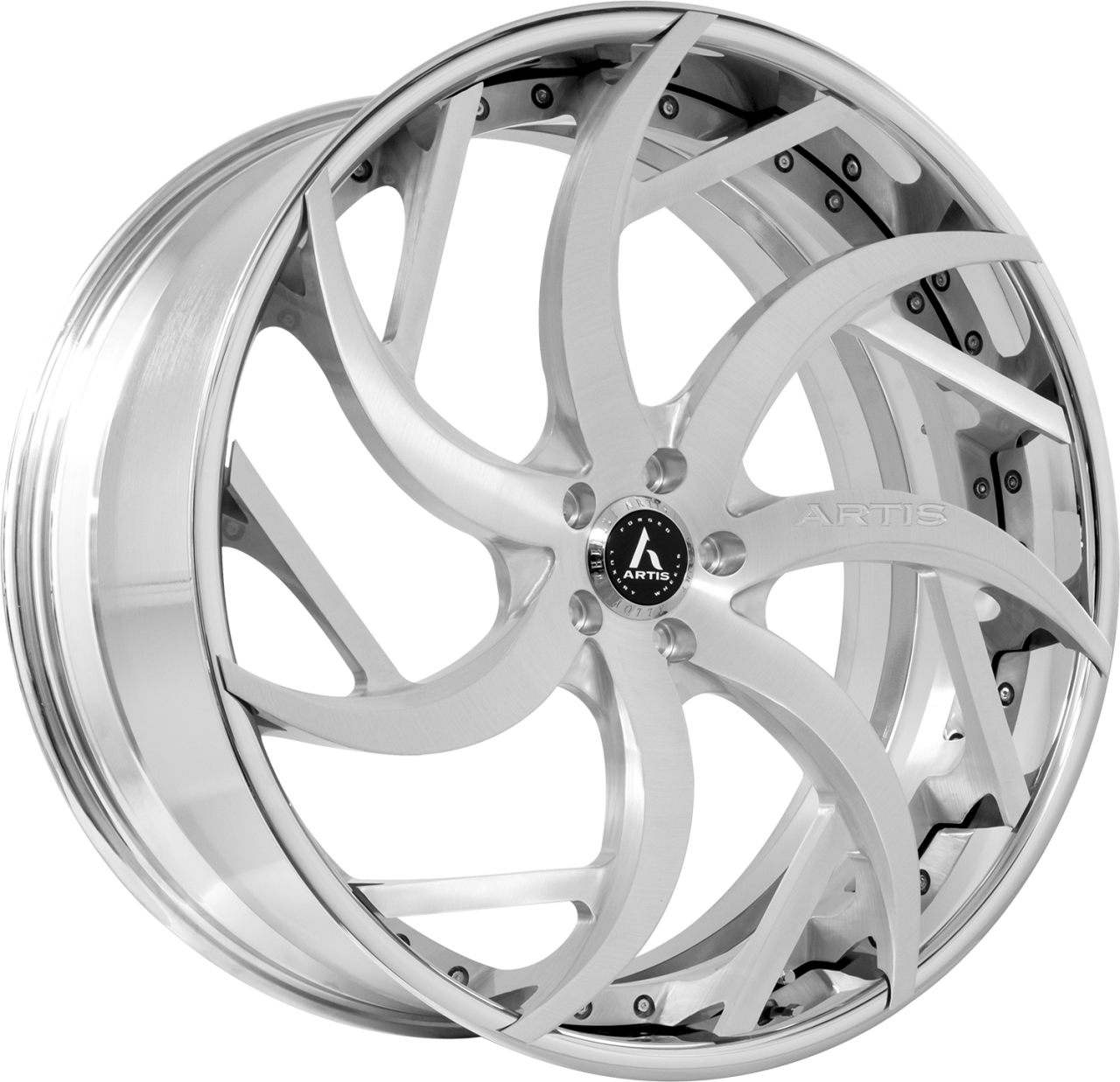 Artis Forged Sin City wheel with Brushed finish