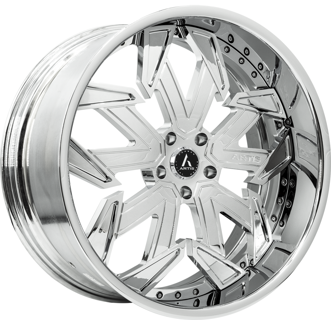 Artis Forged Lafayette wheel with Chrome finish