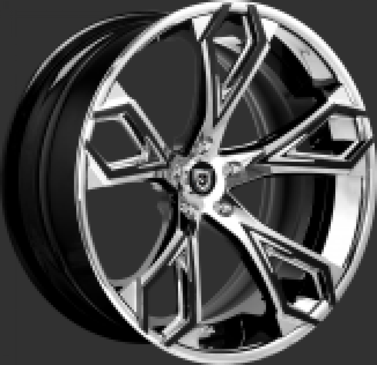 Artis Forged Abstract wheel with Custom finish