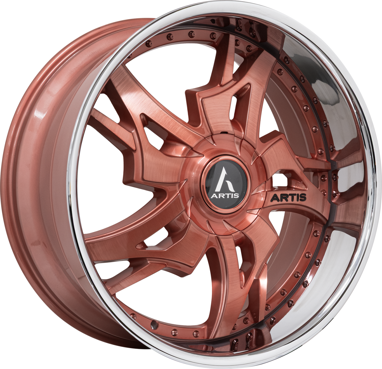 Artis Forged NEW Laredo-XL wheel with Rose Gold finish