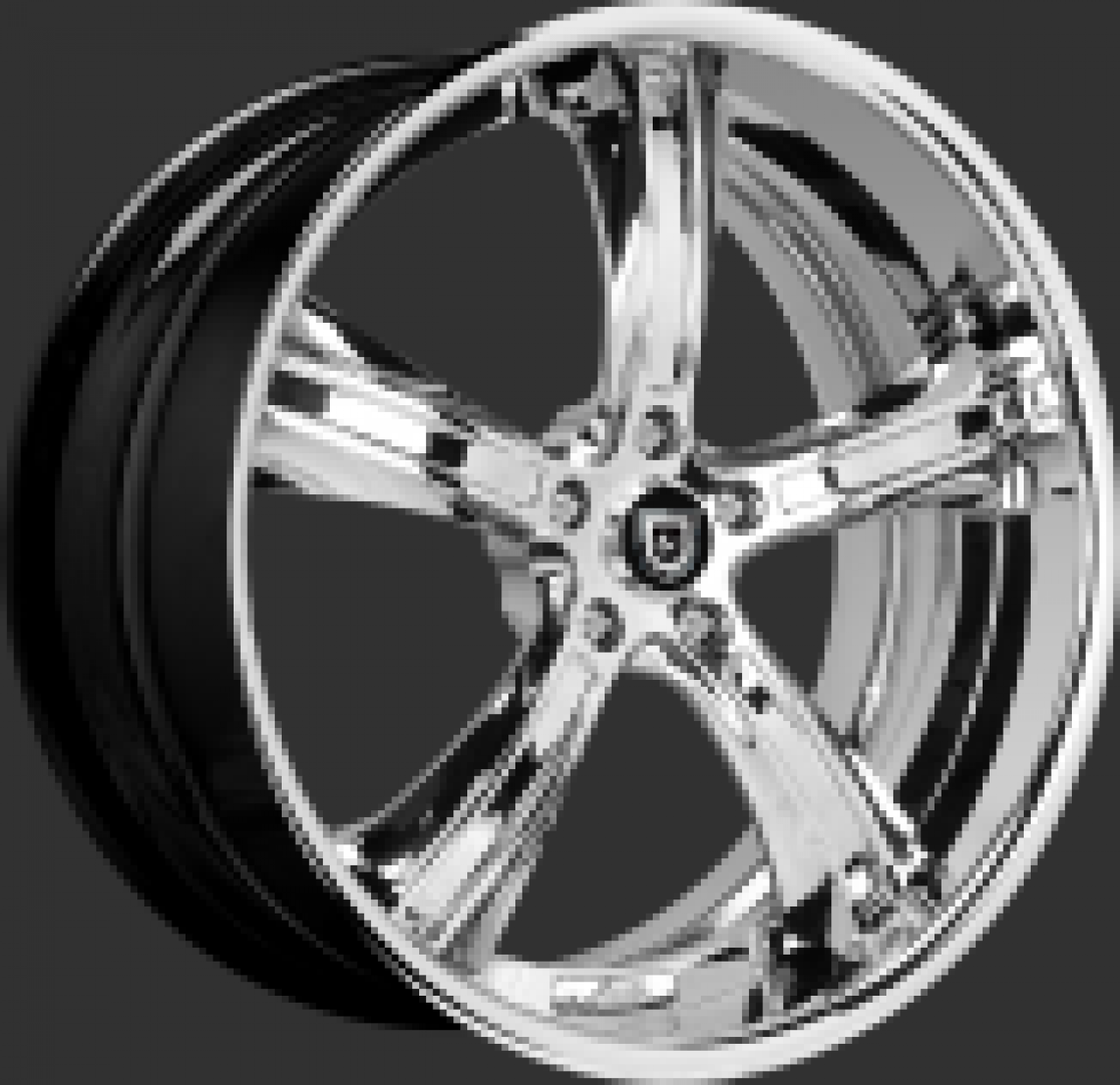 Artis Forged Nouveau wheel with C finish