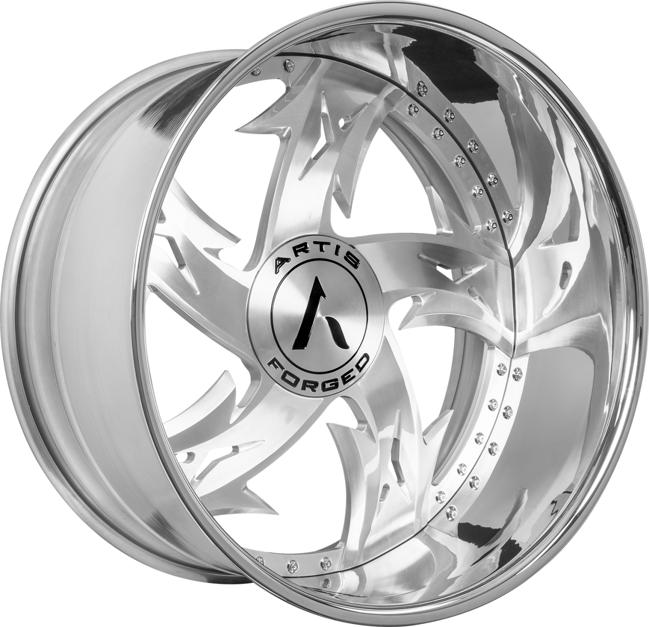 Artis Forged Chi-Town XL wheel with Brushed finish