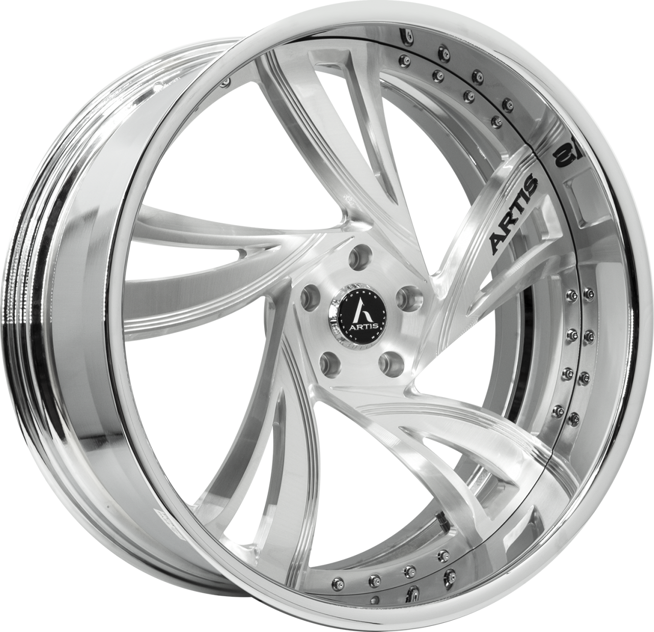 Artis Forged Kingston wheel with Brushed finish