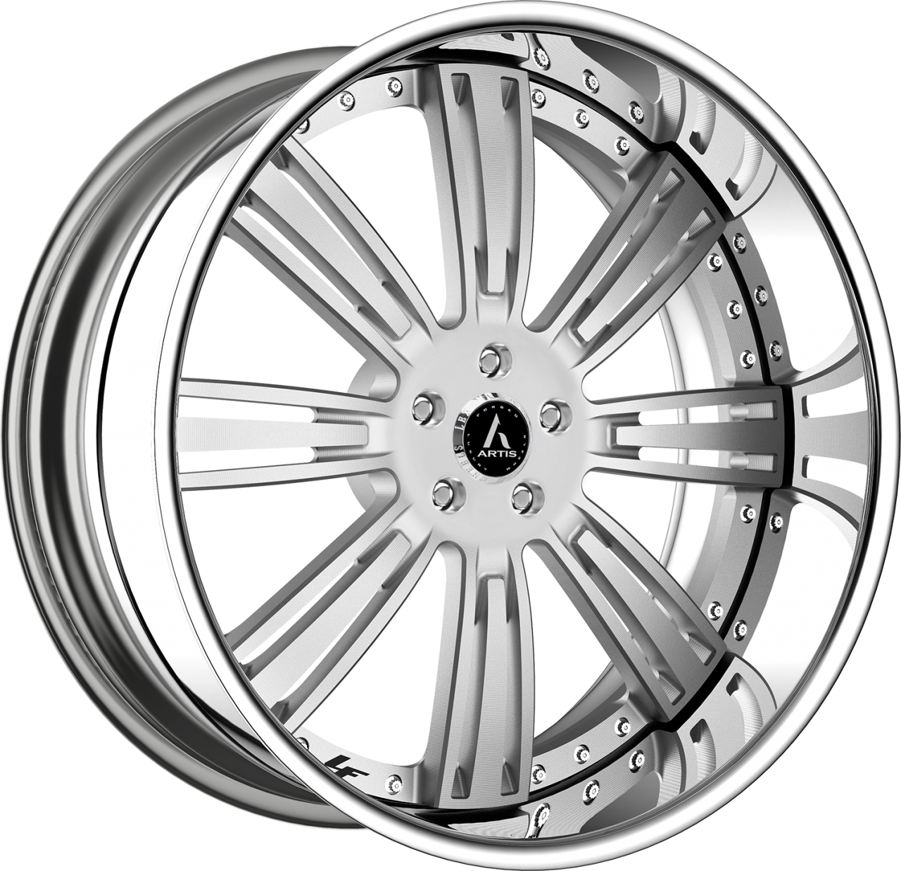 Artis Forged Grino wheel with Brushed finish