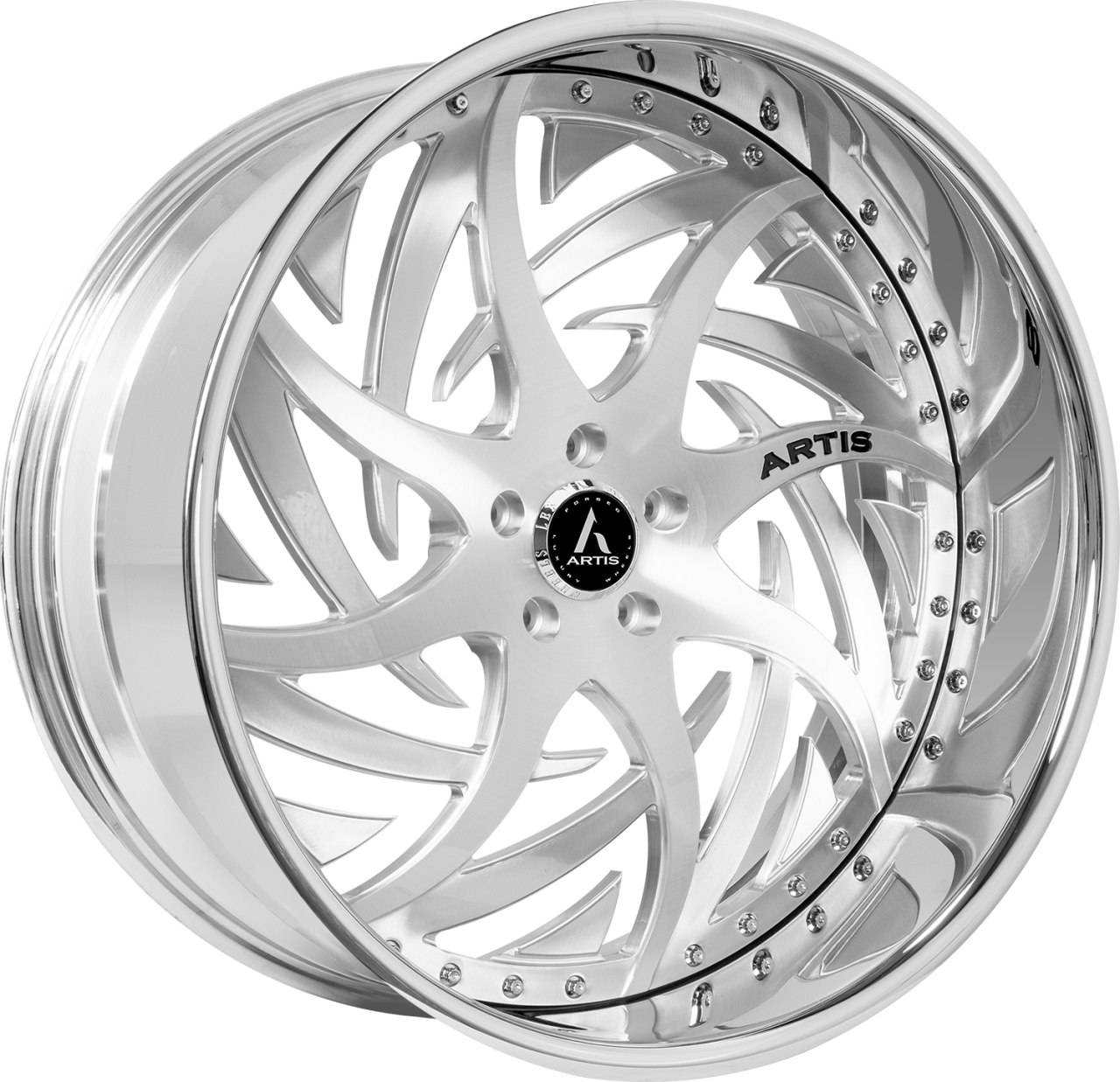 Artis Forged Shank wheel with Brushed finish