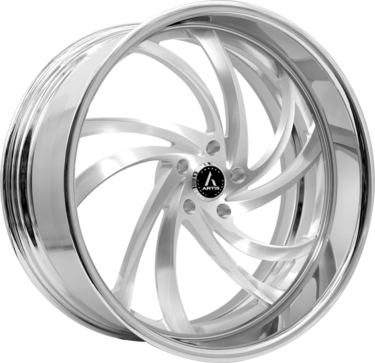 Artis Forged Twister-M wheel with Brushed finish