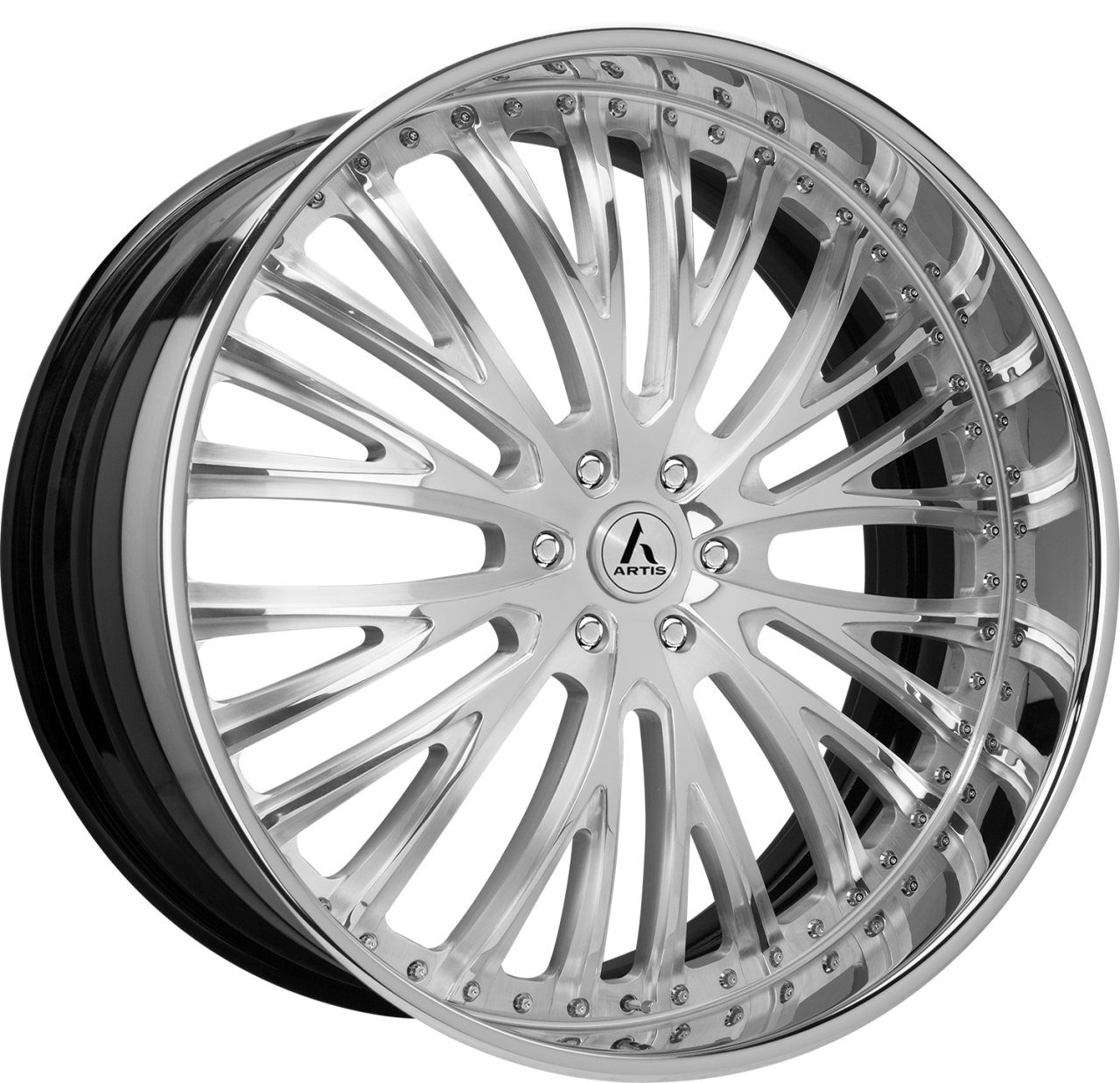 Artis Forged Woodward-M wheel with Brushed finish