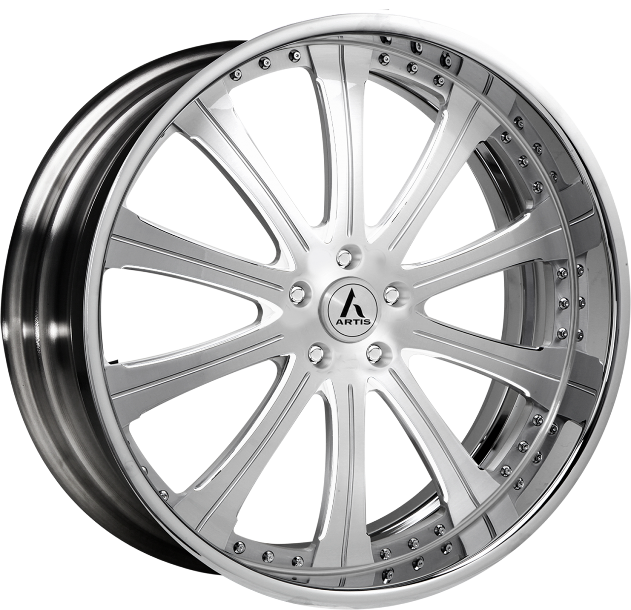 Artis Forged Oak Cliff-M wheel with Brushed finish