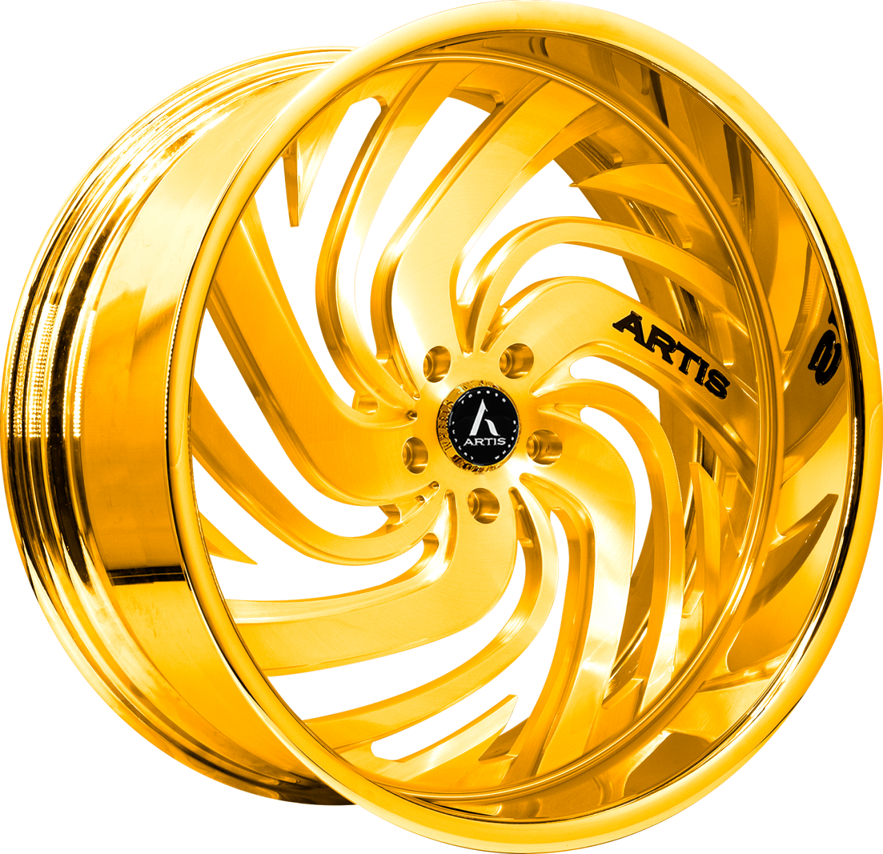 Artis Forged Fillmore-M wheel with Gold finish
