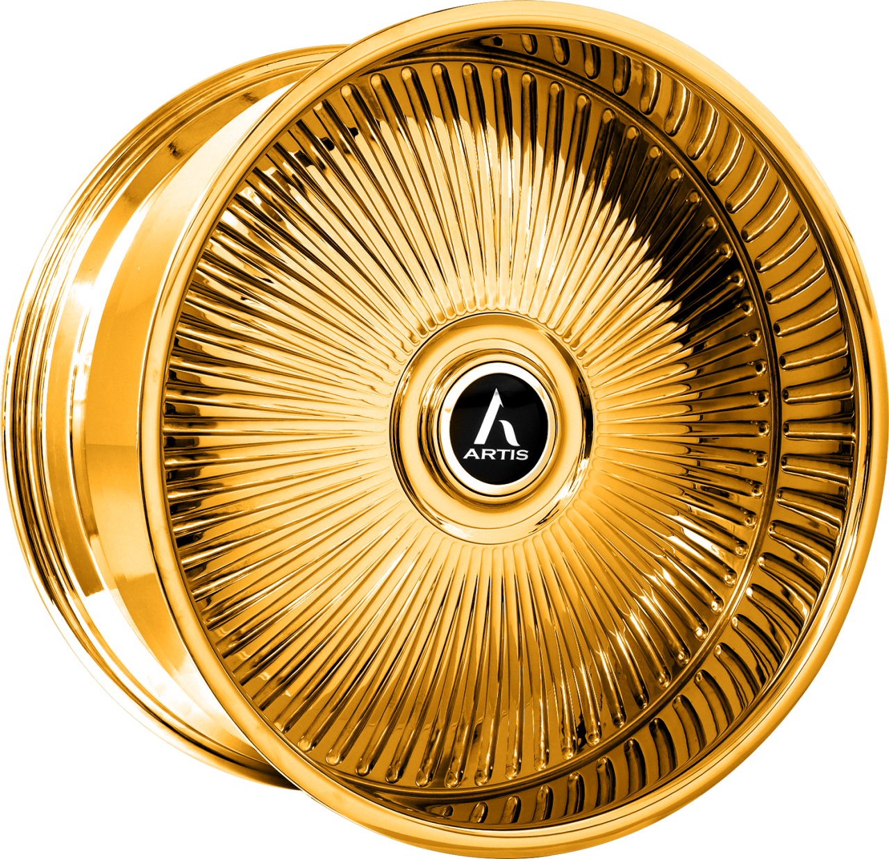 Artis Forged Reno-M wheel with Gold finish