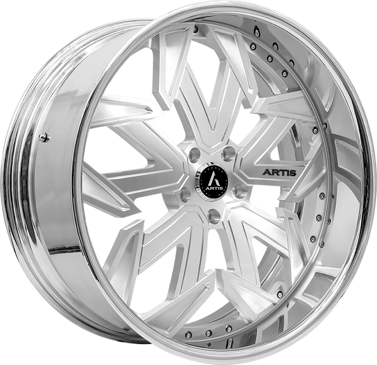 Artis Forged Lafayette-M wheel with Brushed finish