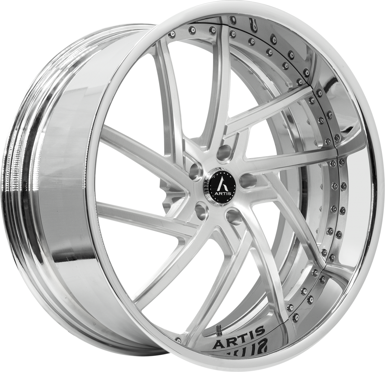 Artis Forged Fairfax wheel with Brushed finish