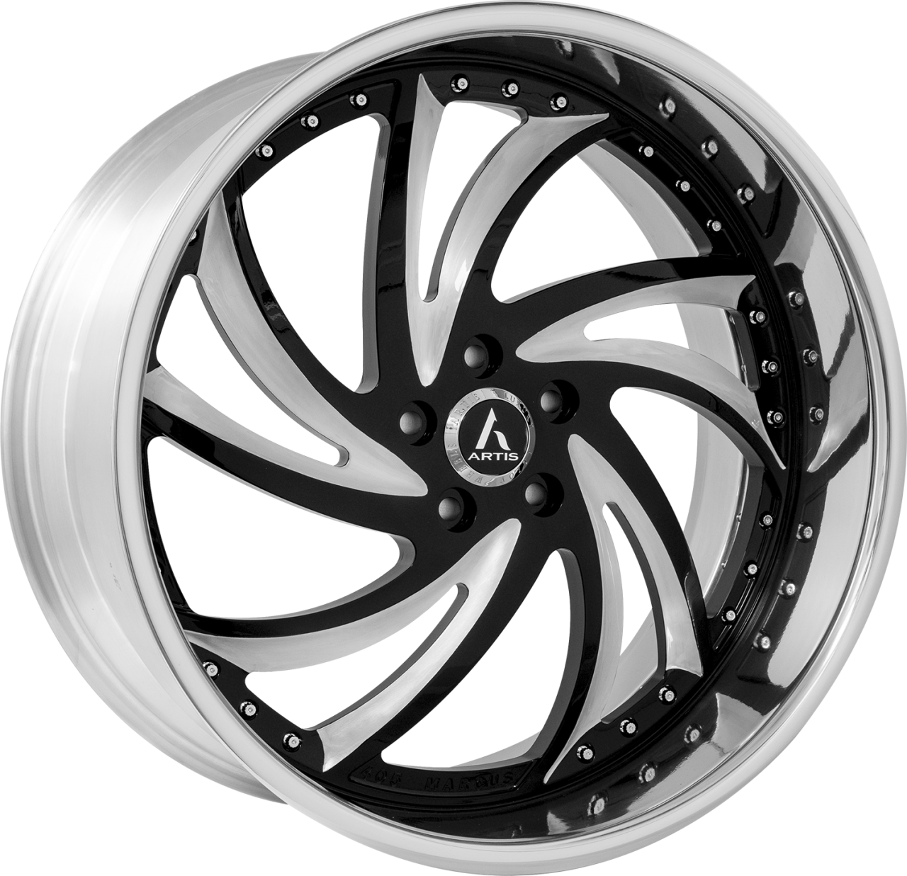 Artis Forged Twister-M wheel with 2 Tone Finish finish