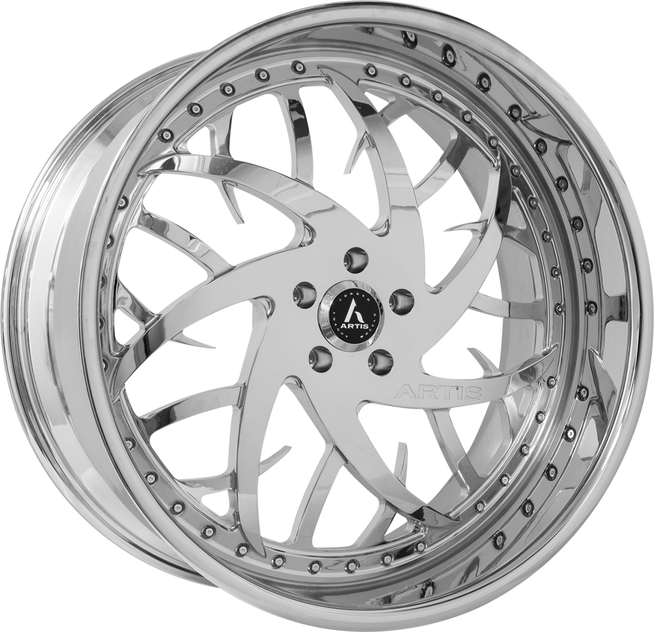 Artis Forged Harlem wheel with Full Chrome finish