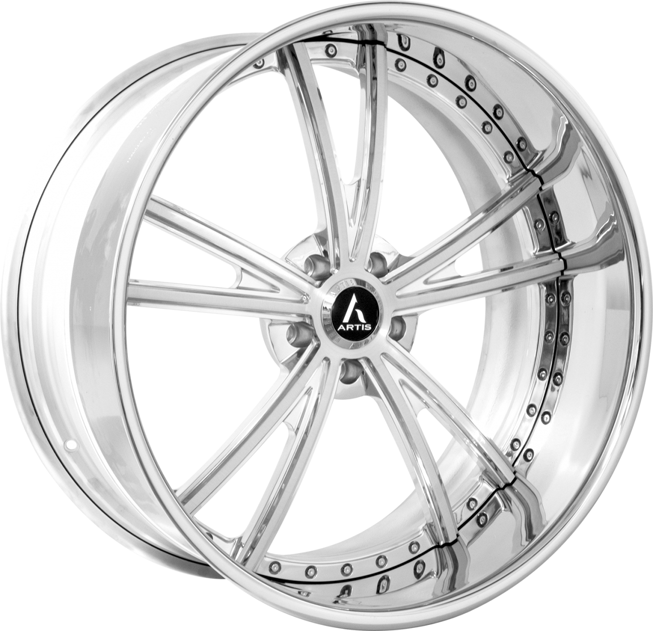 Artis Forged Corvair wheel with Brushed finish