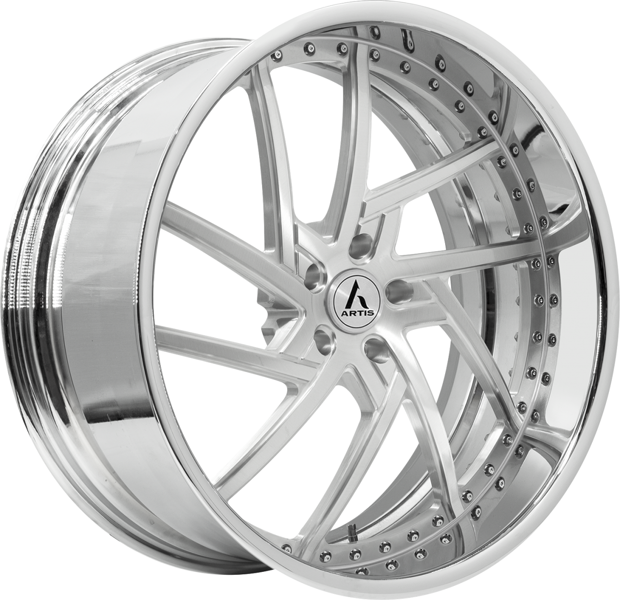 Artis Forged Fairfax-M wheel with Brushed finish