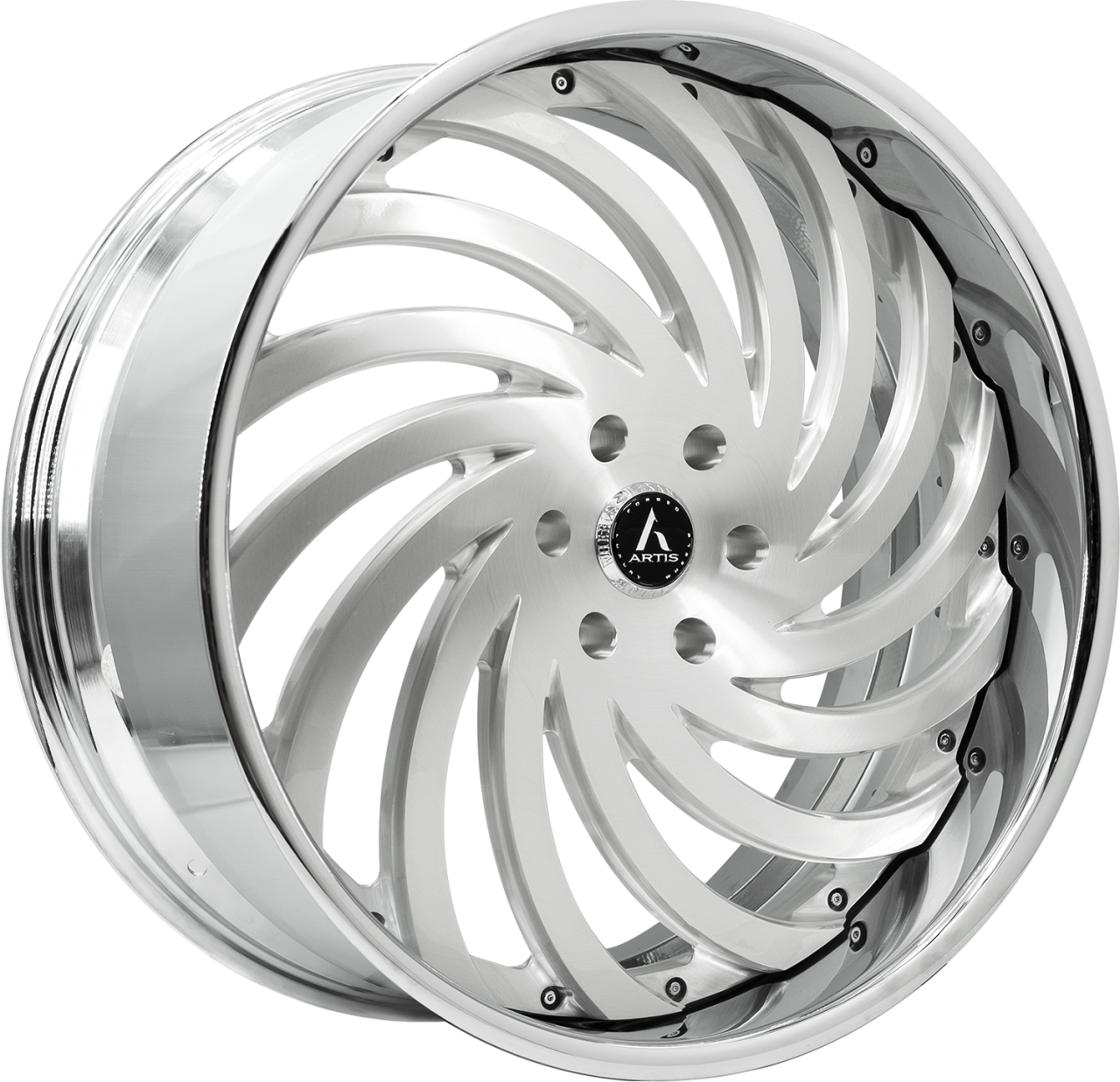 Artis Forged Kurva wheel with Brushed finish