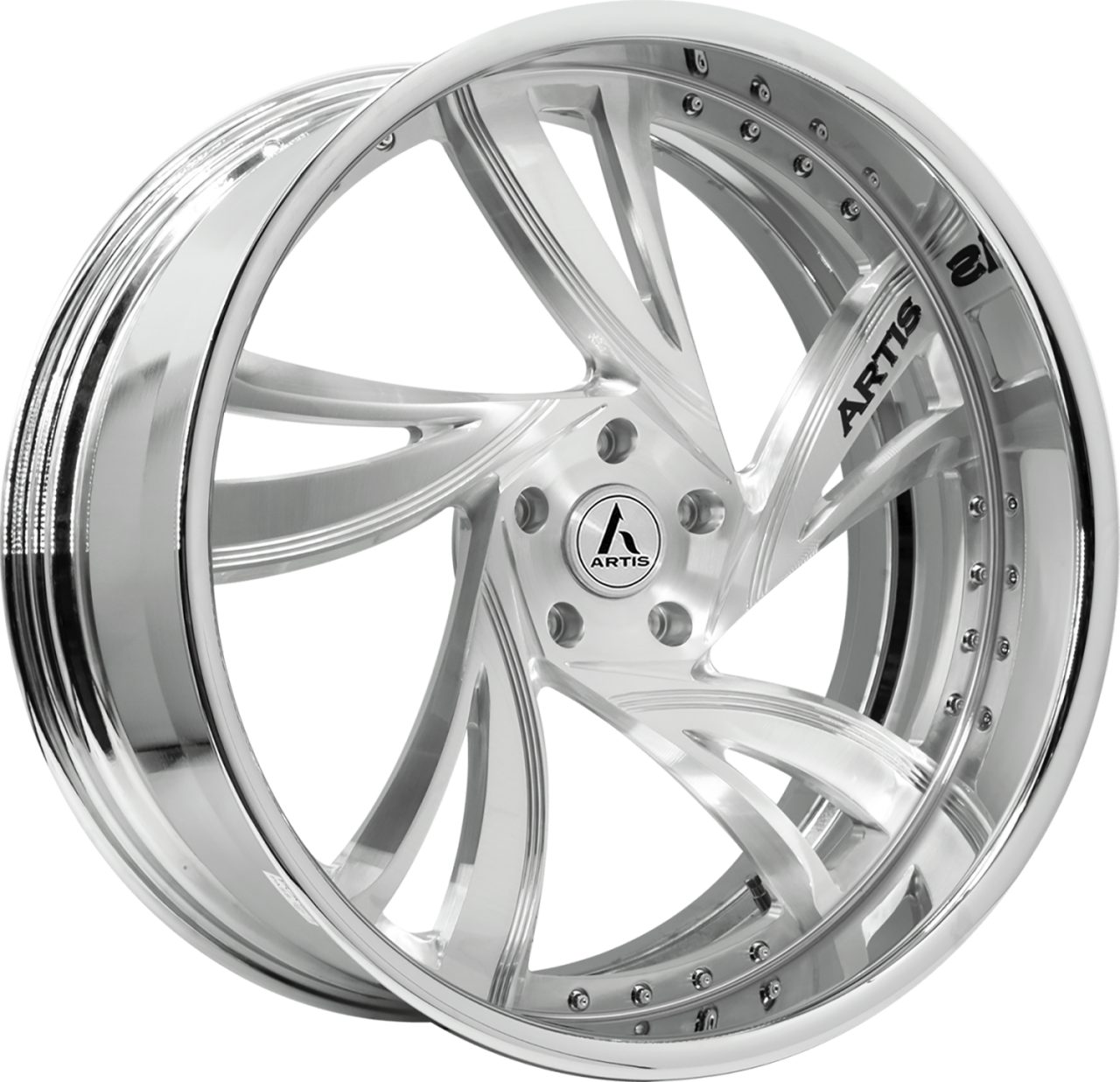 Artis Forged Kingston-M wheel with Brushed finish