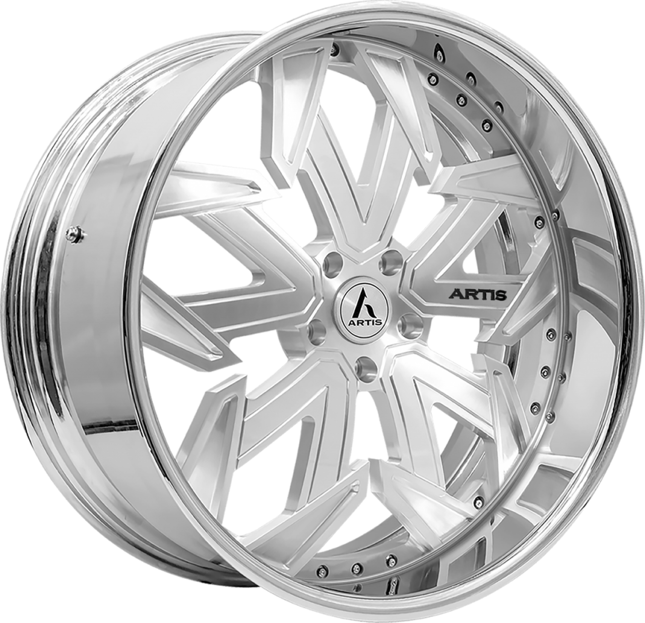 Artis Forged Lafayette-M wheel with Brushed finish