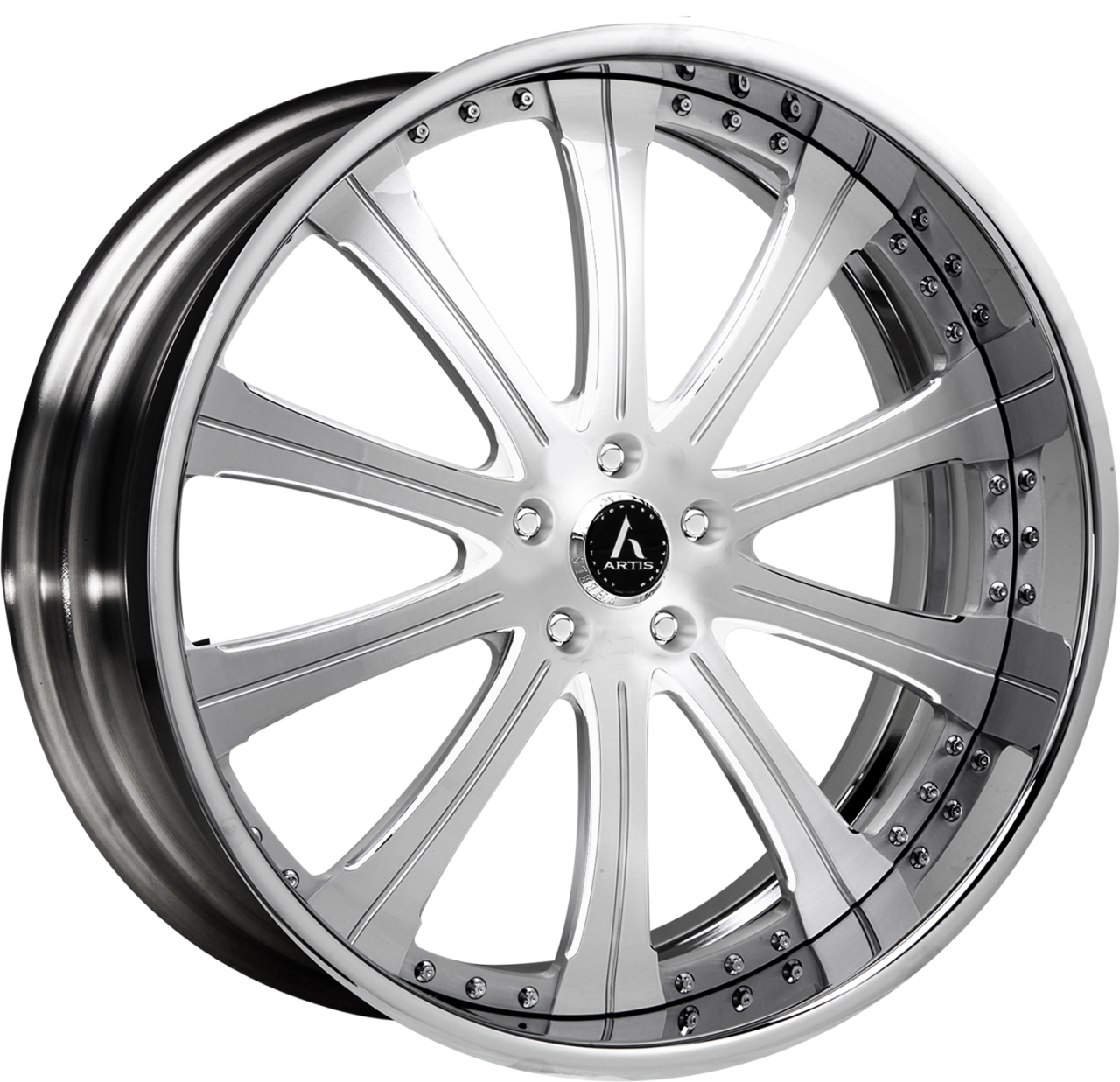 Artis Forged Oak Cliff wheel with Brushed finish