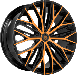 Custom Orange & Black