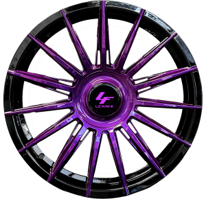 Custom Purple & Black