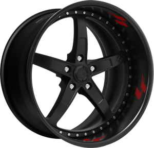 CF-Indy - Custom - Red and Black finish