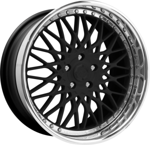 CF-Monza - Custom - Chrome and Black finish