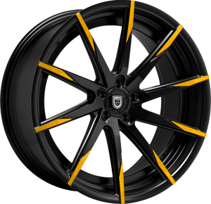 Custom – yellow and black finish