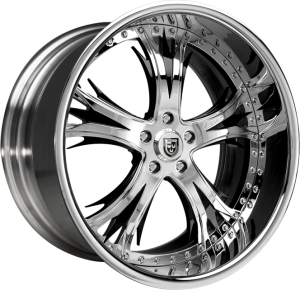 LF-703 - Custom - Chrome and Black finish