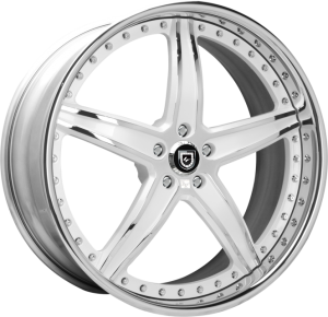 LF-705 - Custom - Chrome and White finish