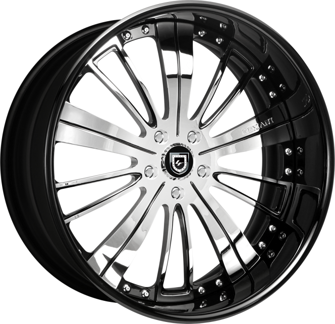 LF-708 – Custom – Chrome and Black finish