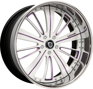 LF-708 - Custom - purple and white finish