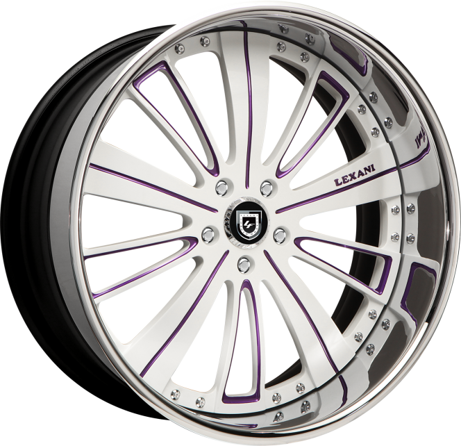 LF-708 – Custom – purple and white finish