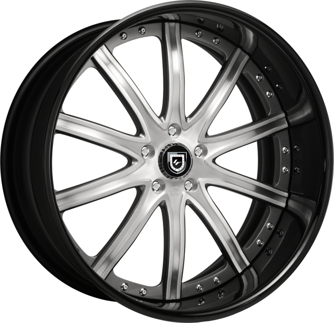 LF-709 – Custom – Brushed and black finish