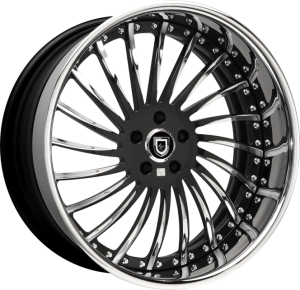 LF 712 Custom Chrome and Black finish