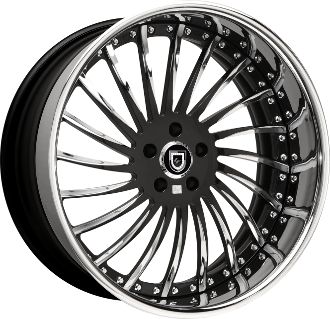 LF-712 – Custom – Chrome and Black finish