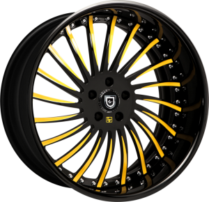 LF 712 Custom yellow and black finish