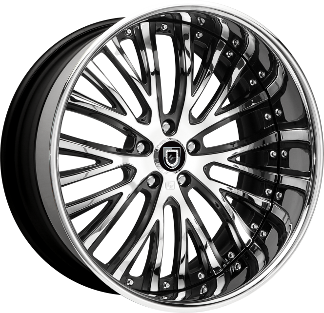 LF-713 – Custom – Chrome and Black finish