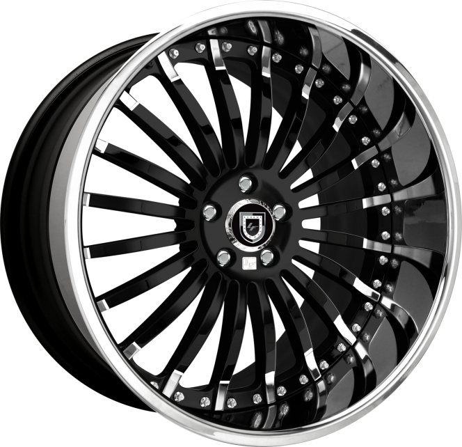 LF-714 – Custom – Chrome and Black finish