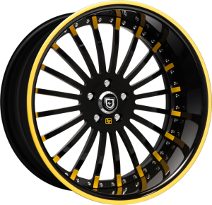 Custom – yellow and black finish