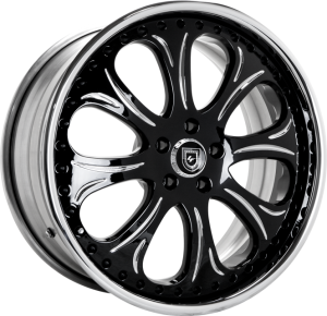 LF-719 - Custom - Gloss Black and Chrome