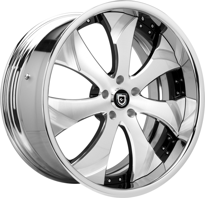 LF-721 – Brushed with Chrome Lip