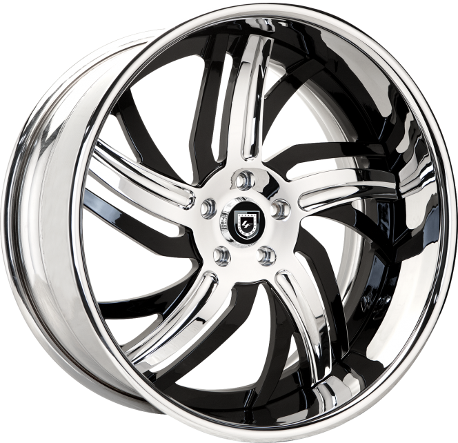 LF-724 – Custom – Chrome and Black Finish